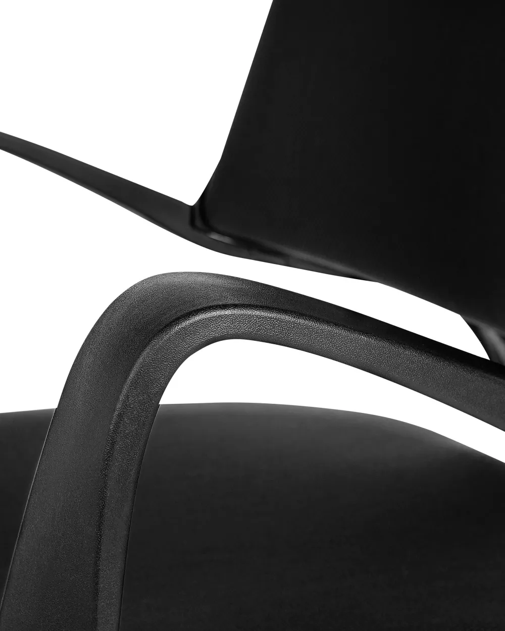 Shop Beliani Tyotuoli Kangas Musta Grandiose