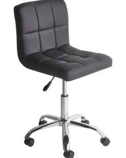 Best Sale Beliani Tyotuoli Kangas Musta Marion