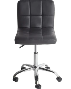 Best Sale Beliani Tyotuoli Kangas Musta Marion