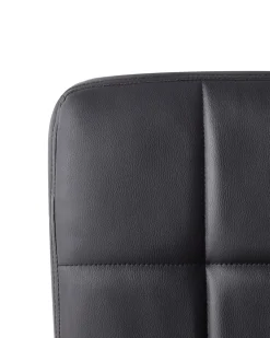 Best Sale Beliani Tyotuoli Kangas Musta Marion