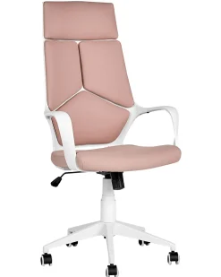 Discount Beliani Tyotuoli Kangas Persikka/Valkoinen Delight