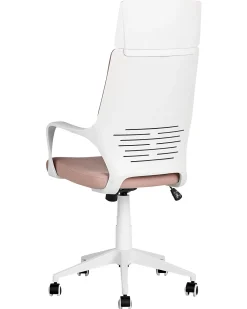 Discount Beliani Tyotuoli Kangas Persikka/Valkoinen Delight