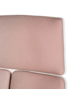 Discount Beliani Tyotuoli Kangas Persikka/Valkoinen Delight