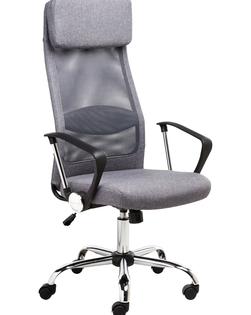 Lastenhuone<Beliani Tyotuoli Kangas Tummanharmaa Pioneer