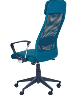 Sale Beliani Tyotuoli Kangas Tummansininen Pioneer