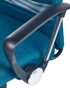 Sale Beliani Tyotuoli Kangas Tummansininen Pioneer