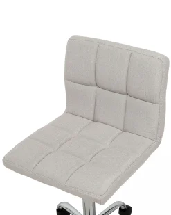 Lastenhuone<Beliani Tyotuoli Kangas Vaalea Beige Marion