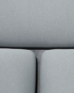 Best Beliani Tyotuoli Kangas Vaaleanharmaa/Musta Delight