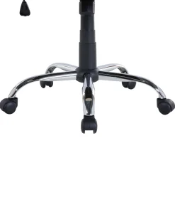 Tuolit<Beliani Tyotuoli Keinonahka Hierova Vaalea Beige Comfort Ii