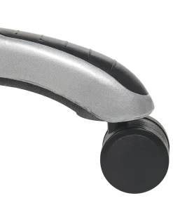 Tuolit<Beliani Tyotuoli Keinonahka Hierova Musta Grandeur Ii