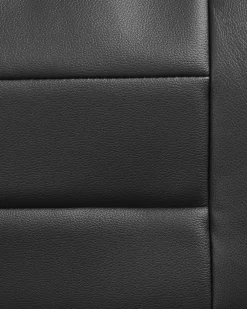 Tuolit<Beliani Tyotuoli Keinonahka Hierova Musta Grandeur Ii