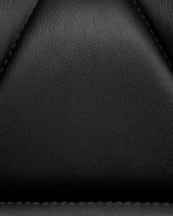 Fashion Beliani Tyotuoli Keinonahka Musta Valetta