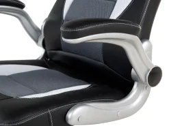 Lastenhuone<Beliani Tyotuoli Keinonahka Musta Dean