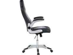 Lastenhuone<Beliani Tyotuoli Keinonahka Musta Dean