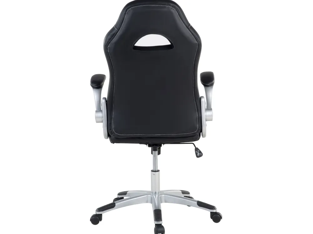 Lastenhuone<Beliani Tyotuoli Keinonahka Musta Dean