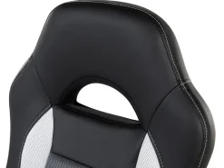 Lastenhuone<Beliani Tyotuoli Keinonahka Musta Dean