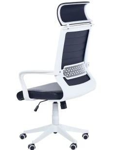 Sale Beliani Tyotuoli Keinonahka Musta Leader