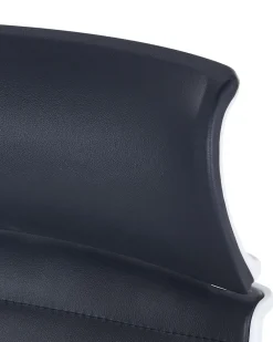 Sale Beliani Tyotuoli Keinonahka Musta Leader