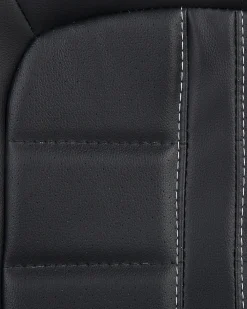 Cheap Beliani Tyotuoli Keinonahka Musta/Tummanruskea Prince