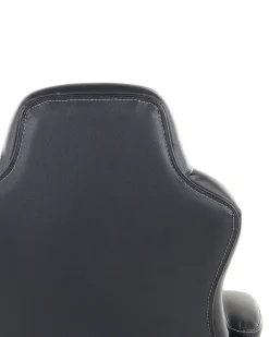 Cheap Beliani Tyotuoli Keinonahka Musta/Tummanruskea Prince