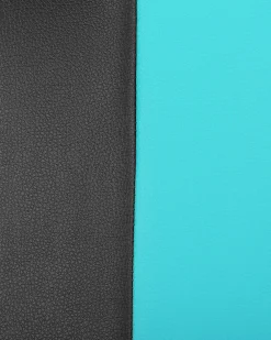 Flash Sale Beliani Tyotuoli Keinonahka Musta/Turkoosi Success