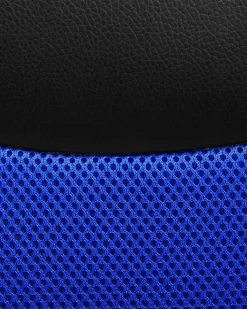 Tuolit<Beliani Tyotuoli Keinonahka Musta/Laivastonsininen Fighter