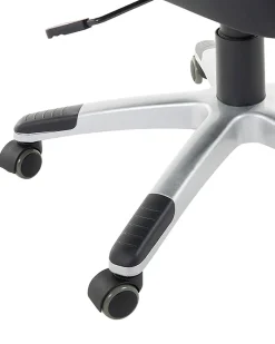 Lastenhuone<Beliani Tyotuoli Keinonahka Musta/Punainen Master