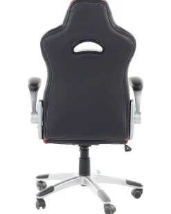 Lastenhuone<Beliani Tyotuoli Keinonahka Musta/Punainen Master