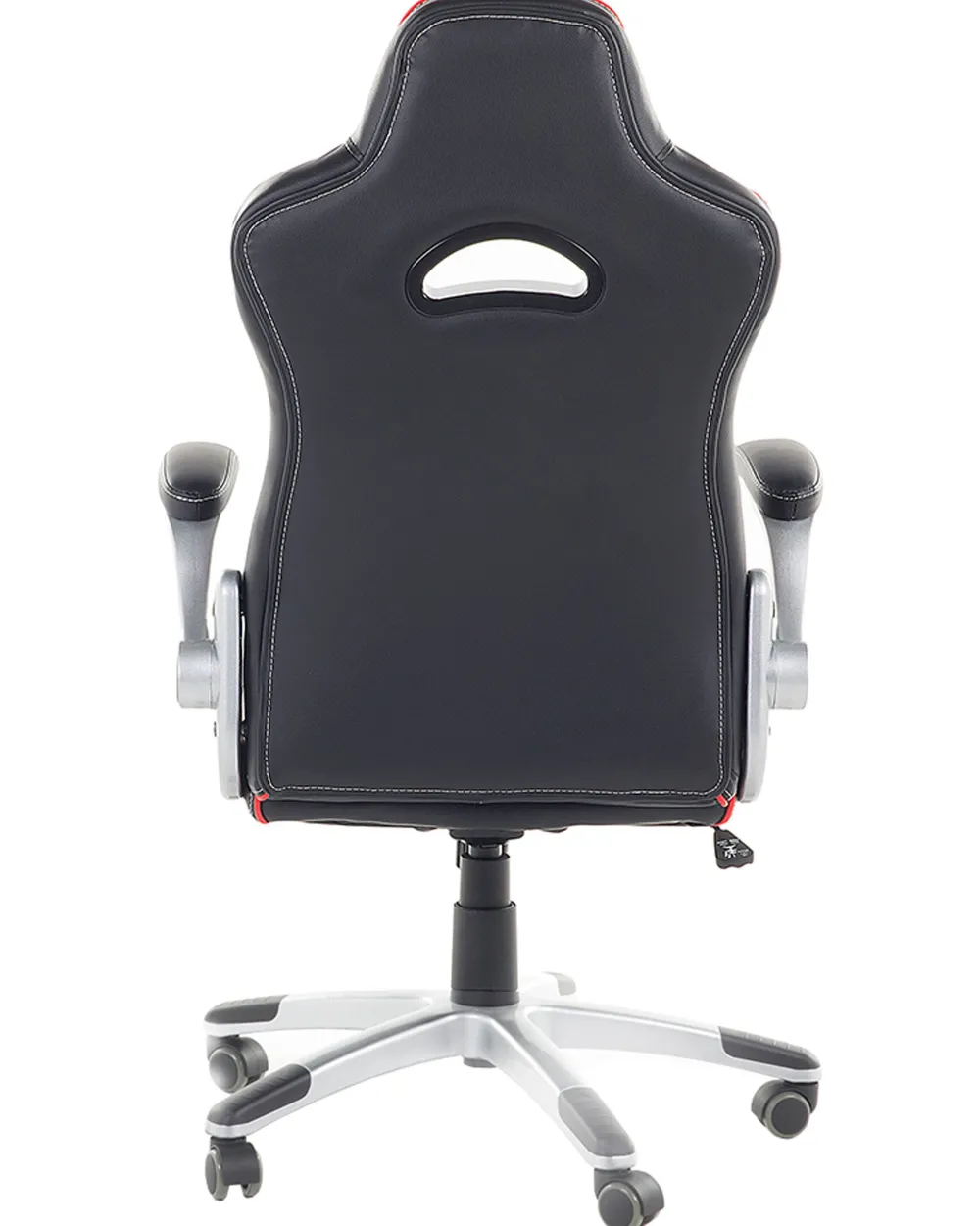 Lastenhuone<Beliani Tyotuoli Keinonahka Musta/Punainen Master