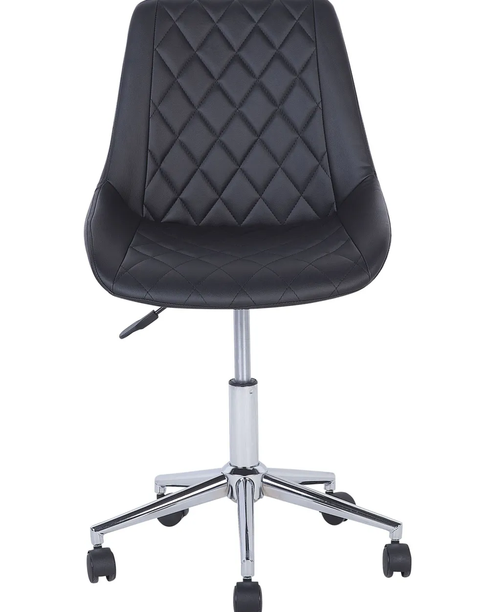 Lastenhuone<Beliani Tyotuoli Keinonahka Musta Maribel