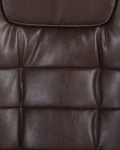 Clearance Beliani Tyotuoli Keinonahka Ruskea Royal