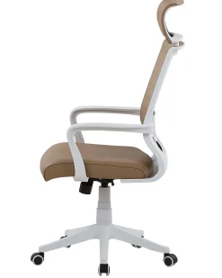 Online Beliani Tyotuoli Keinonahka Vaaleanruskea Leader