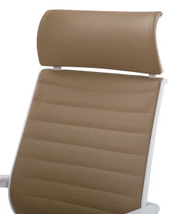 Online Beliani Tyotuoli Keinonahka Vaaleanruskea Leader