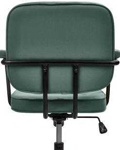 Tuolit<Beliani Tyotuoli Keinonahka Vihrea Pawnee