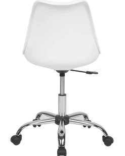 Lastenhuone<Beliani Tyotuoli Muovi Valkoinen Dakota Ii