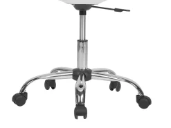 Tuolit<Beliani Tyotuoli Muovi Valkoinen/Ruusukulta Dakota Ii