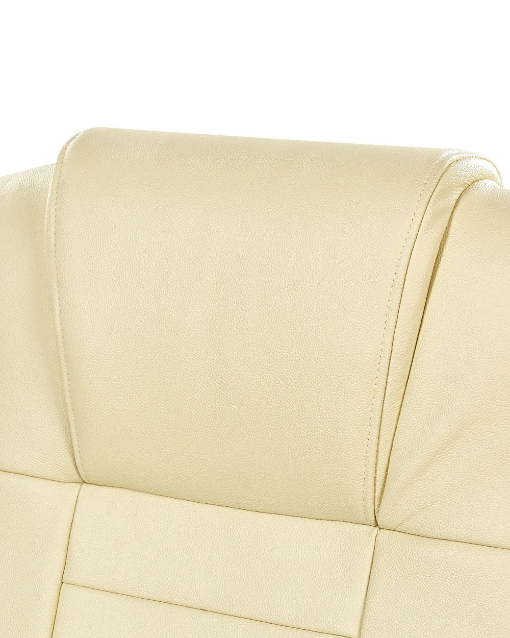 Online Beliani Tyotuoli Nahka Hierova Beige Diamond