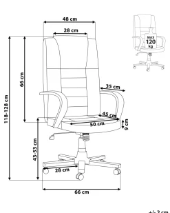 Hot Beliani Tyotuoli Nahka Hierova Musta Diamond