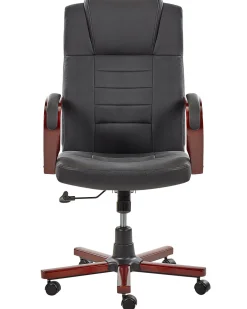 Hot Beliani Tyotuoli Nahka Hierova Musta Diamond