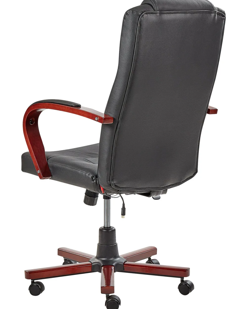 Hot Beliani Tyotuoli Nahka Hierova Musta Diamond