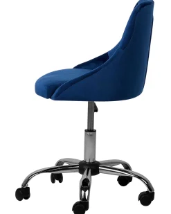 Store Beliani Tyotuoli Sametti Laivastonsininen Parrish