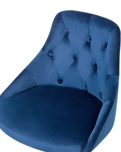 Store Beliani Tyotuoli Sametti Laivastonsininen Parrish