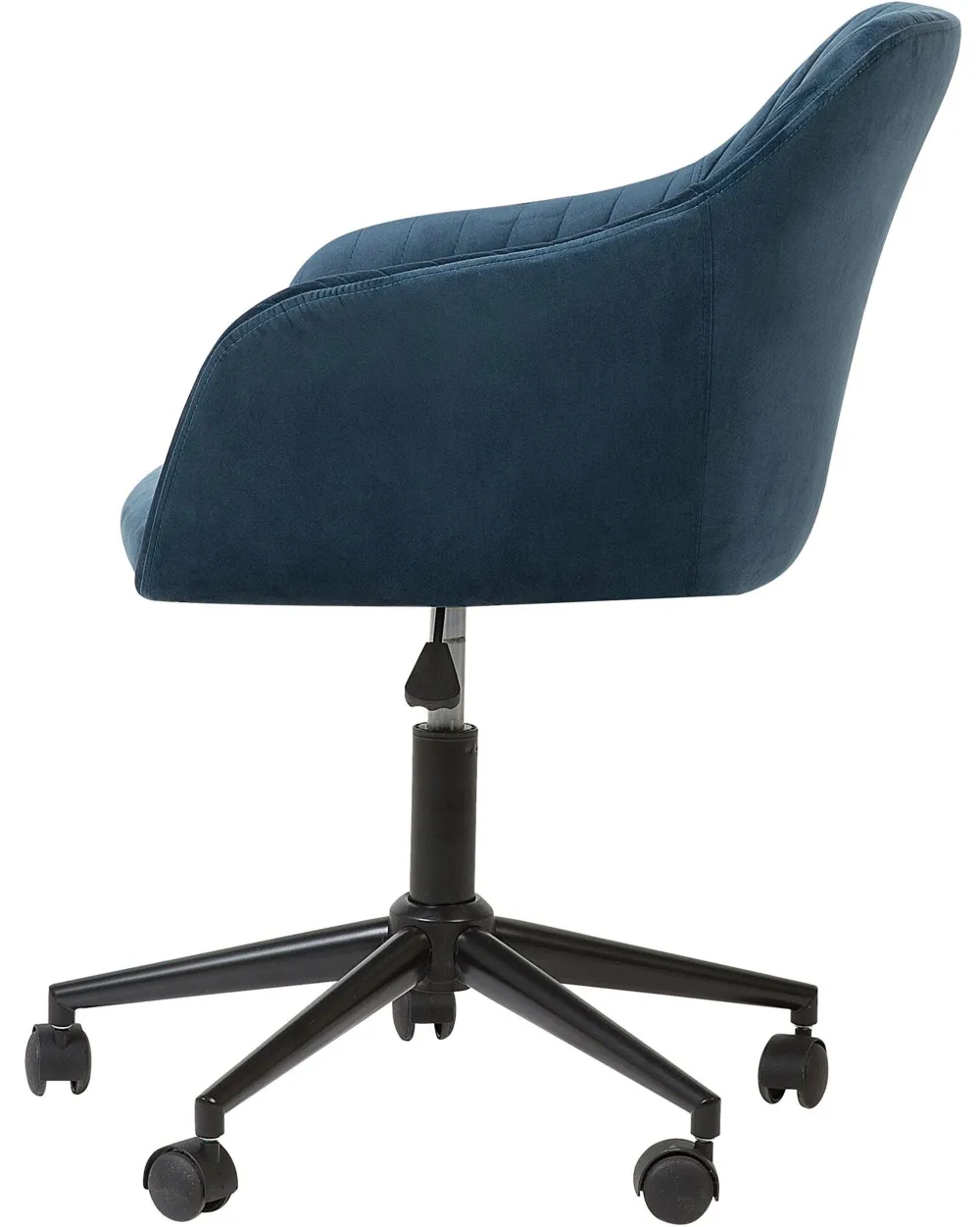 Lastenhuone<Beliani Tyotuoli Sametti Laivastonsininen Venice