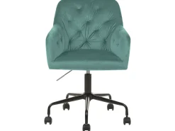 Tuolit<Beliani Tyotuoli Sametti Mintunvihrea Antares