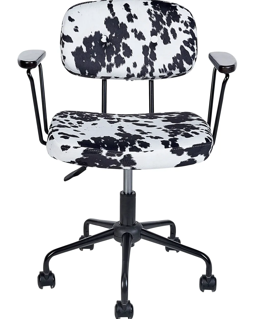 Hot Beliani Tyotuoli Sametti Musta/Valkoinen Algerita