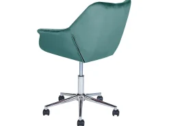 Cheap Beliani Tyotuoli Sametti Sinivihrea Labelle