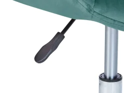 Cheap Beliani Tyotuoli Sametti Sinivihrea Labelle