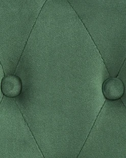 Clearance Beliani Tyotuoli Sametti Smaragdinvihrea Parrish