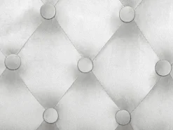 Lastenhuone<Beliani Tyotuoli Sametti Vaaleanharmaa Princess