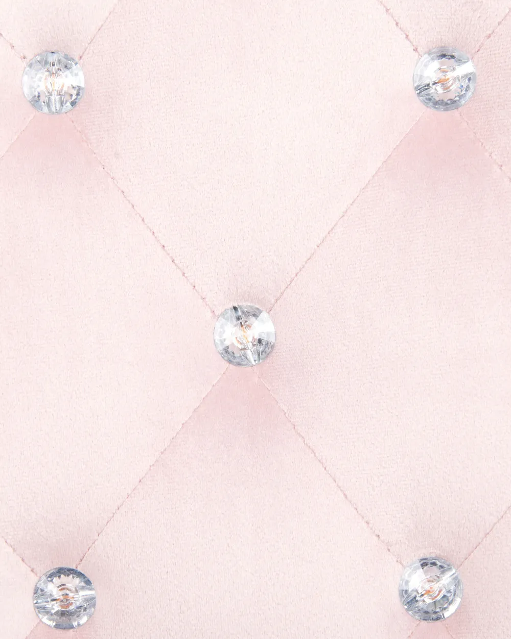 Lastenhuone<Beliani Tyotuoli Sametti Vaaleanpunainen/Hopea Princess